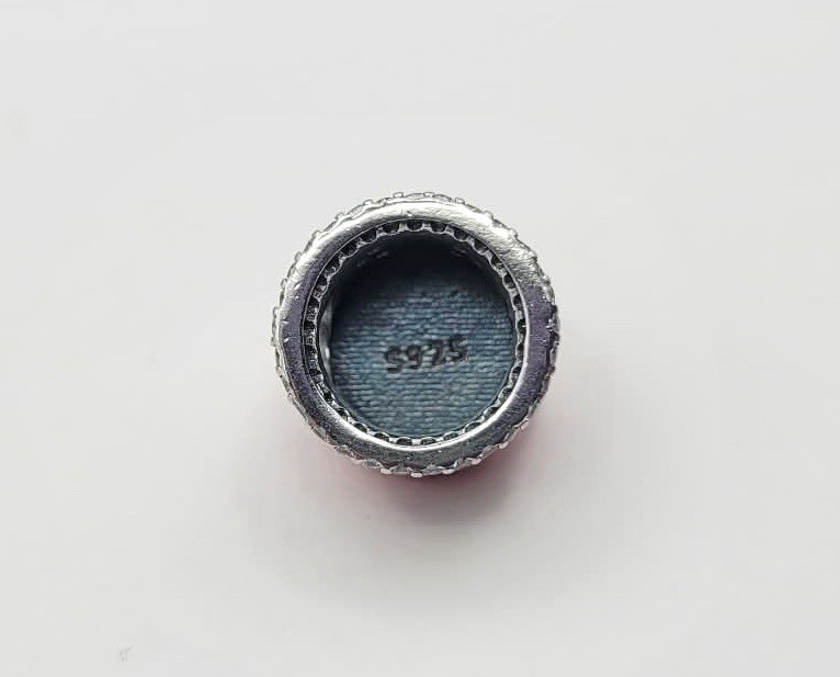 925 Sterling Silver Birthday Cake Charm Pendant For Bracelet/Necklace