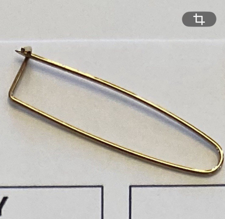 Vintage 14KT Yellow Gold BIRTHSTONE BABY BOY / GIRL Charm PENDANT gemstone MOM