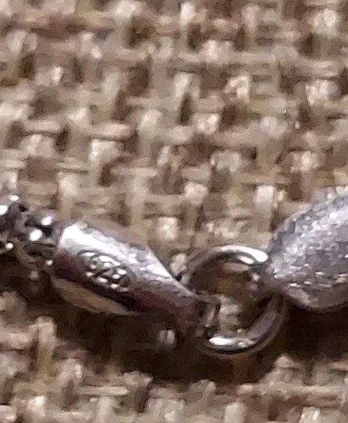 New HUGE Sterling Silver Natural Orange Spiny Cluster Pendant with Chain