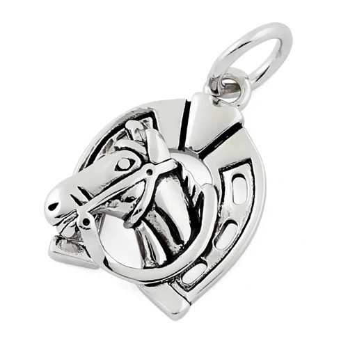 925 Sterling Silver Pendant for Necklace Key, Animals, Celtic Druid, Birds, OM