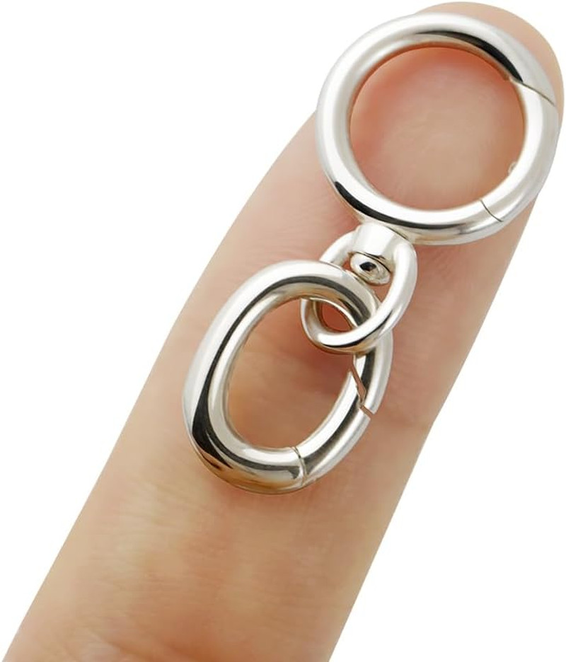 925 Sterling Silver Double-Ended Necklace Clasps & Chain Extender Connectors