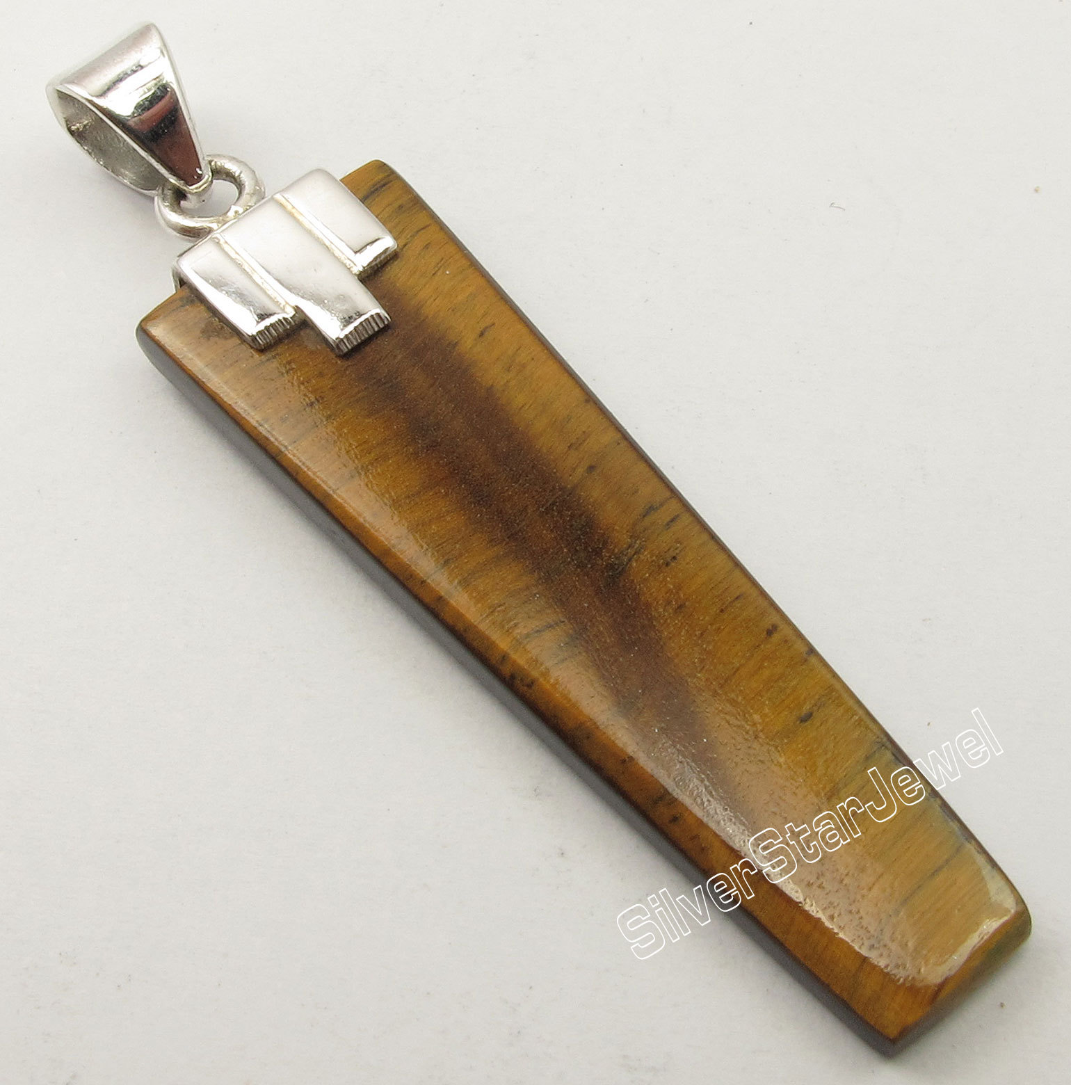 Jumper Sale || 925 Silver ART Pendant ! Fancy FLAT Gemstone Fashion Jewelry Sale