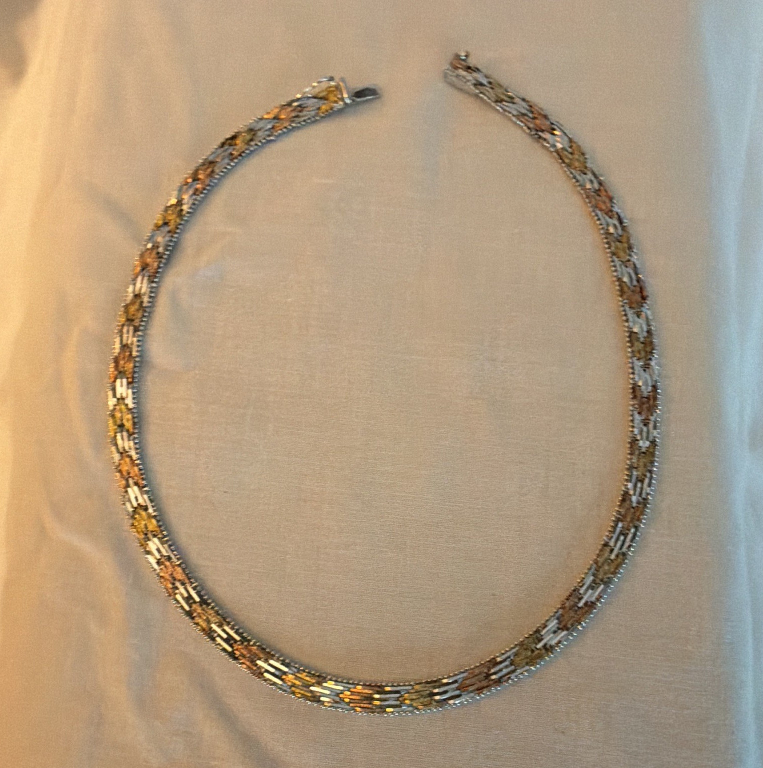 .925 Herringbone Chain Necklace, 15” not scrap 28 grams