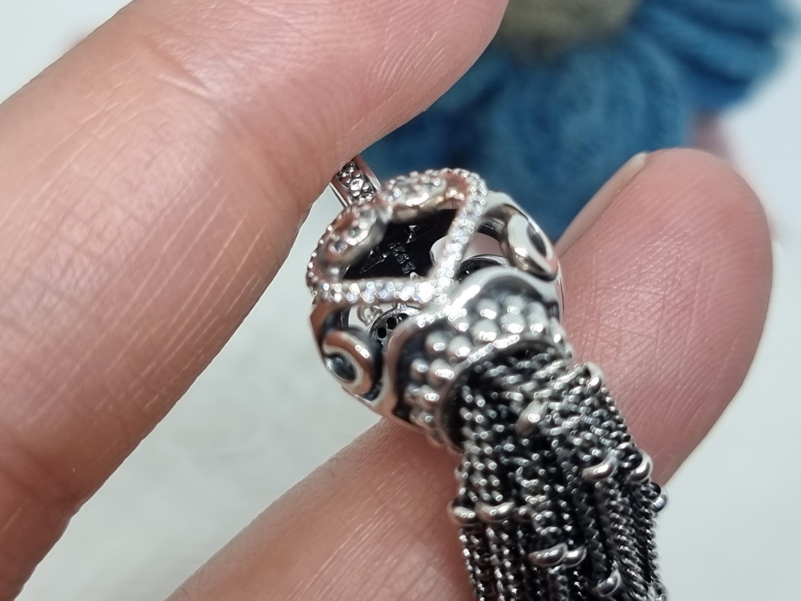 NEW Genuine Pandora Spring 2018 Enchanted Tassel Pendant Necklace 70cm 💕 BOXED