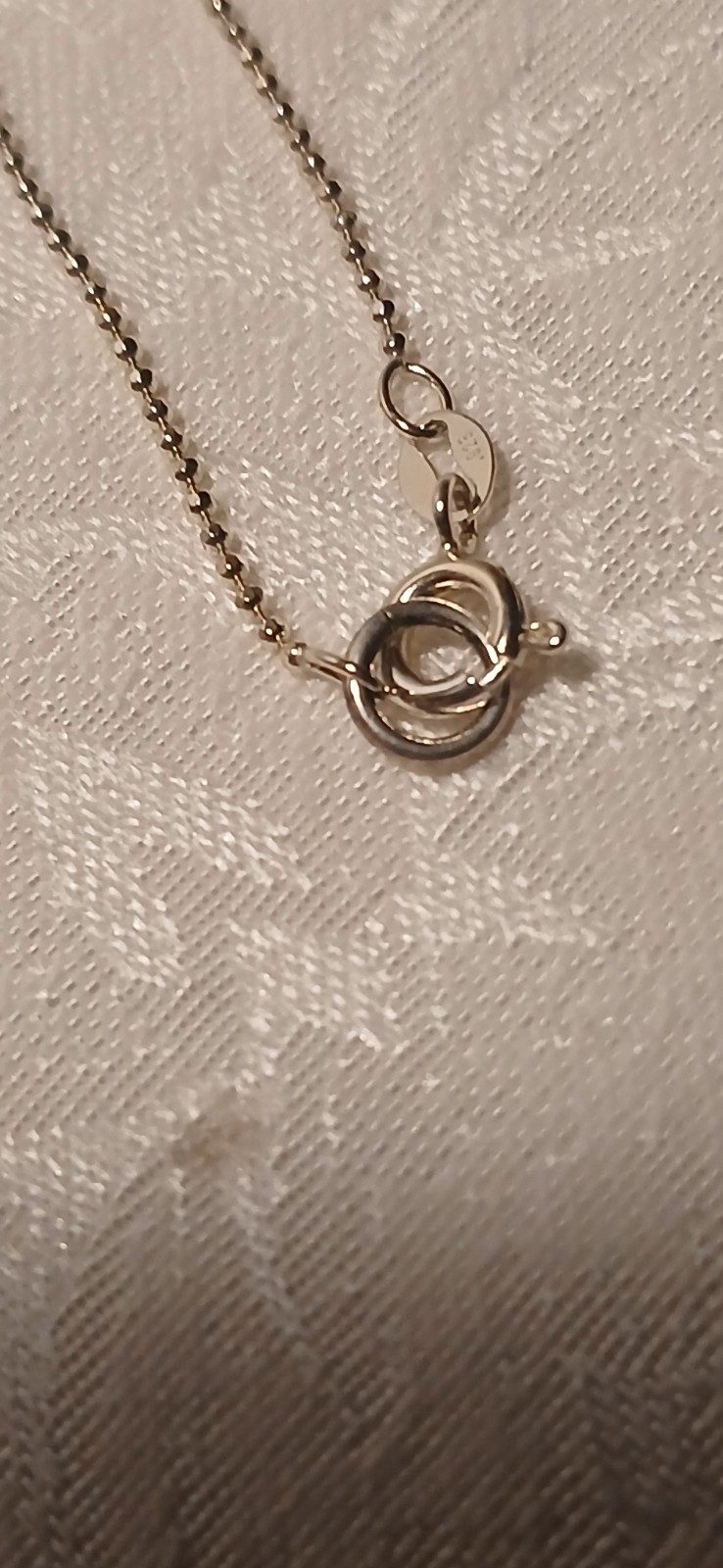 925 Silver Chain, 9.5″, 925 Gold filled Leaf, Charm, Chain, Tiny Dreidel Charm
