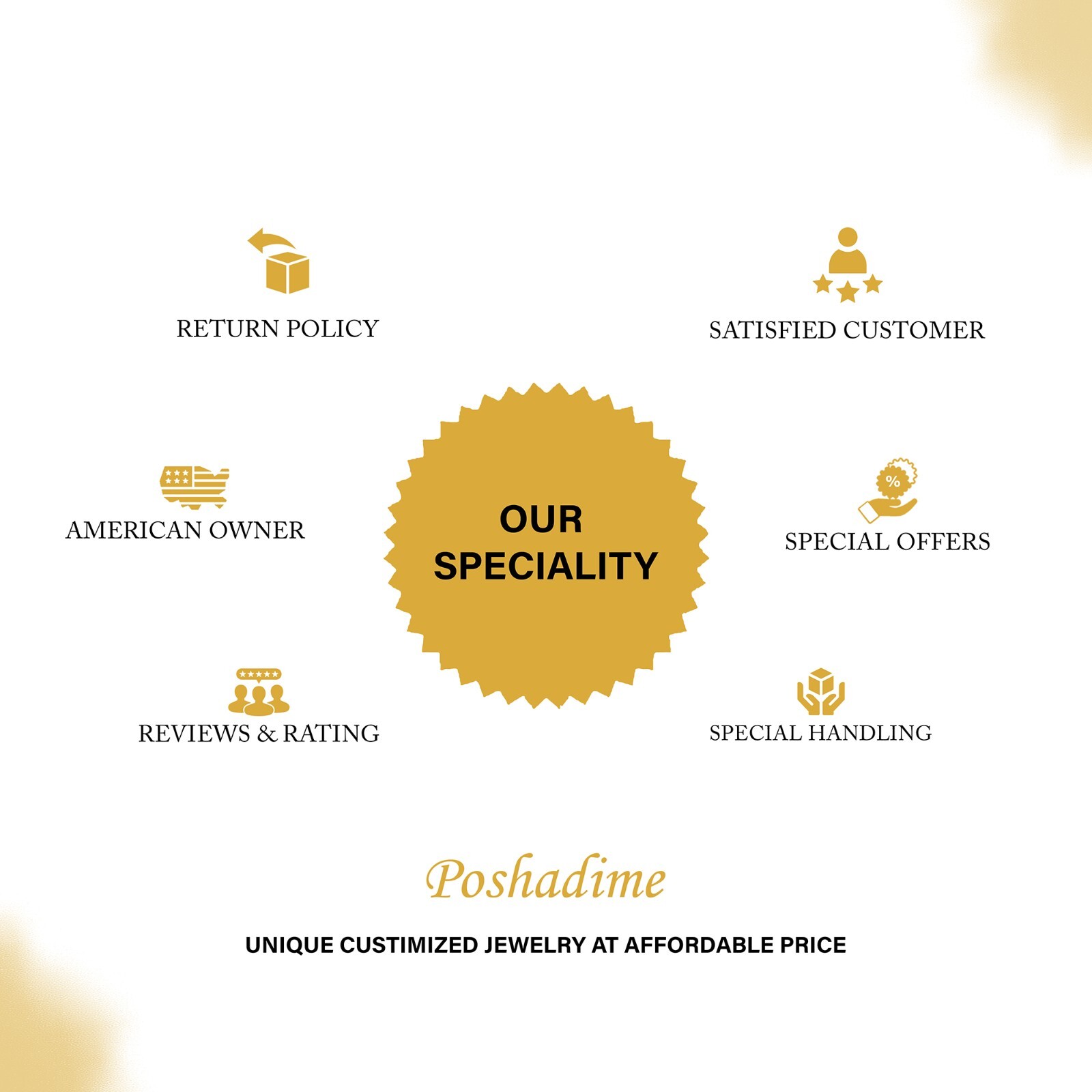 Mens 10K Yellow Gold 1 Row Cluster 7 CT. Natural Diamond Chain Necklace 30″in