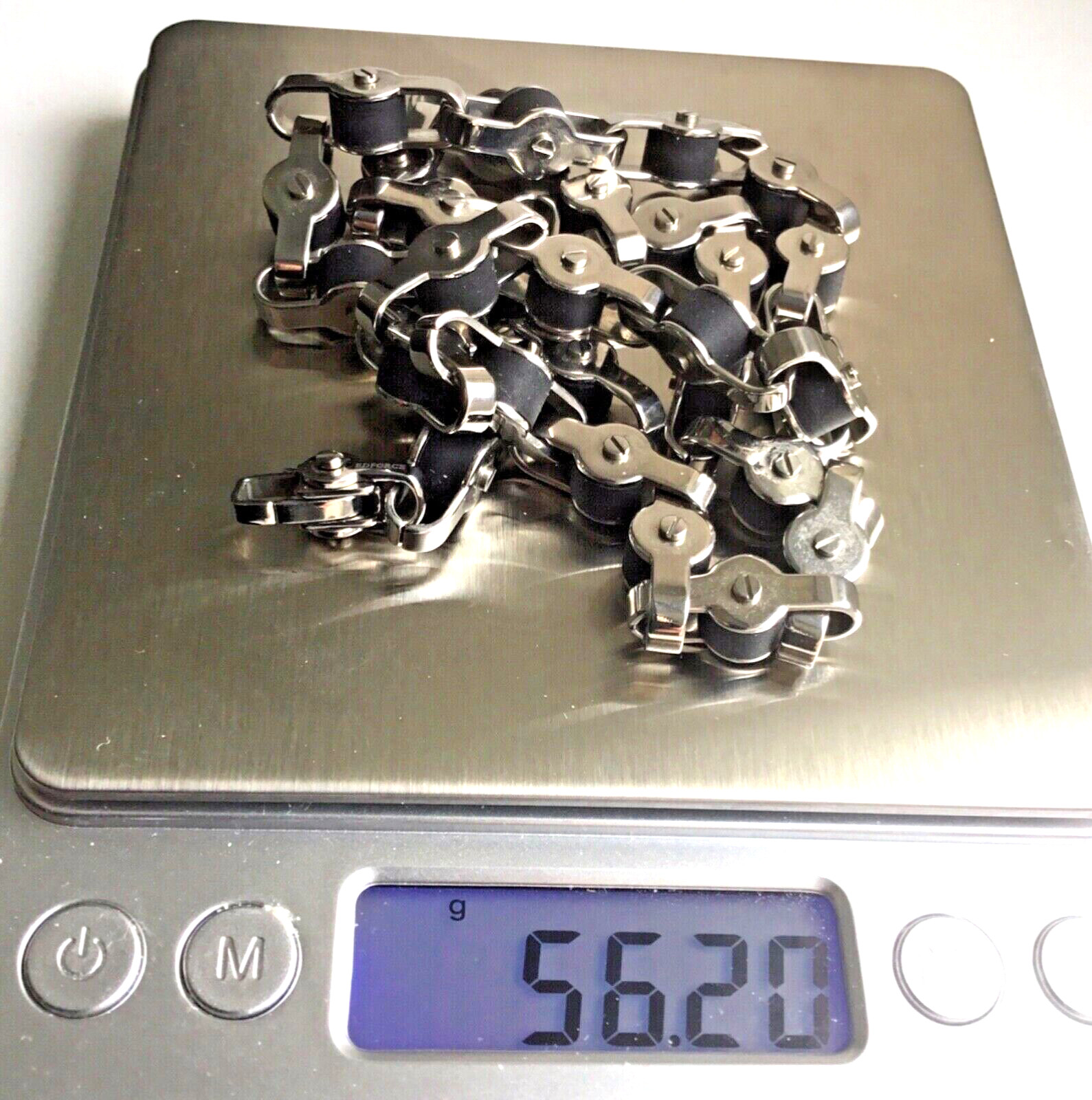 EDFORCE 22” 💠 LUXURIOUS Stainless Steel 56.2 grams CHUNKY BIKER CHAIN NECKLACE