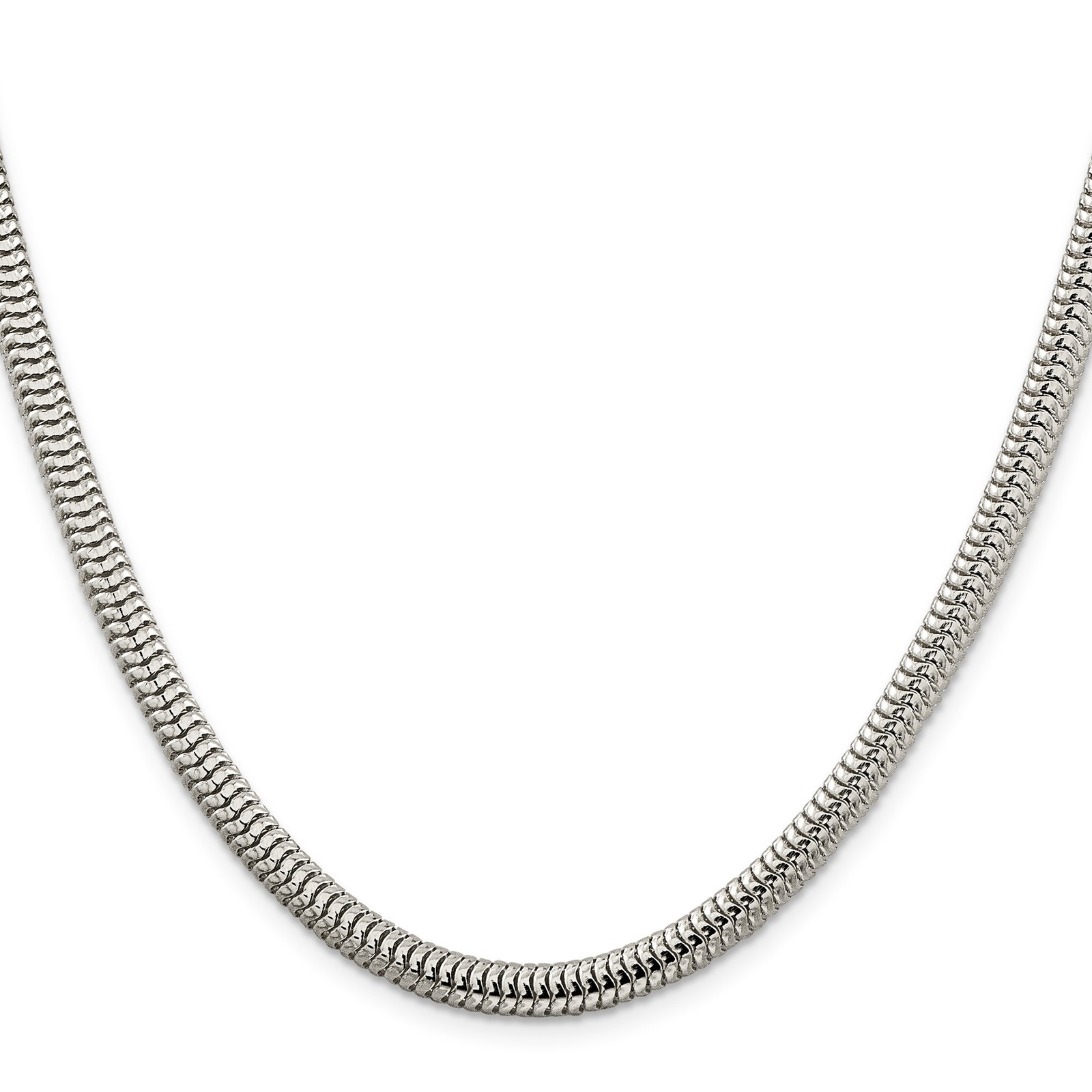 925 Sterling Silver 1-6mm Snake Chain Necklace 7-30 Inch Mens Womens