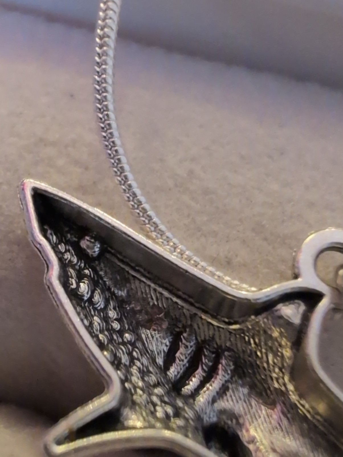 Sterling 925 Great White Shark Necklace Pendant Hand Casted Detail Beach Sailor