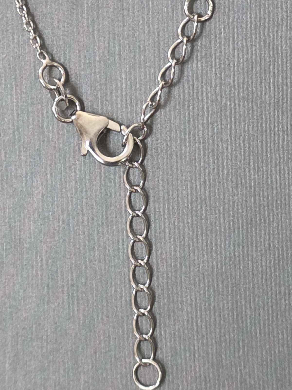 Moissanite 3-Stone Journey Necklace in Platinum Over Sterling, 0.75ctw 18-20 In.