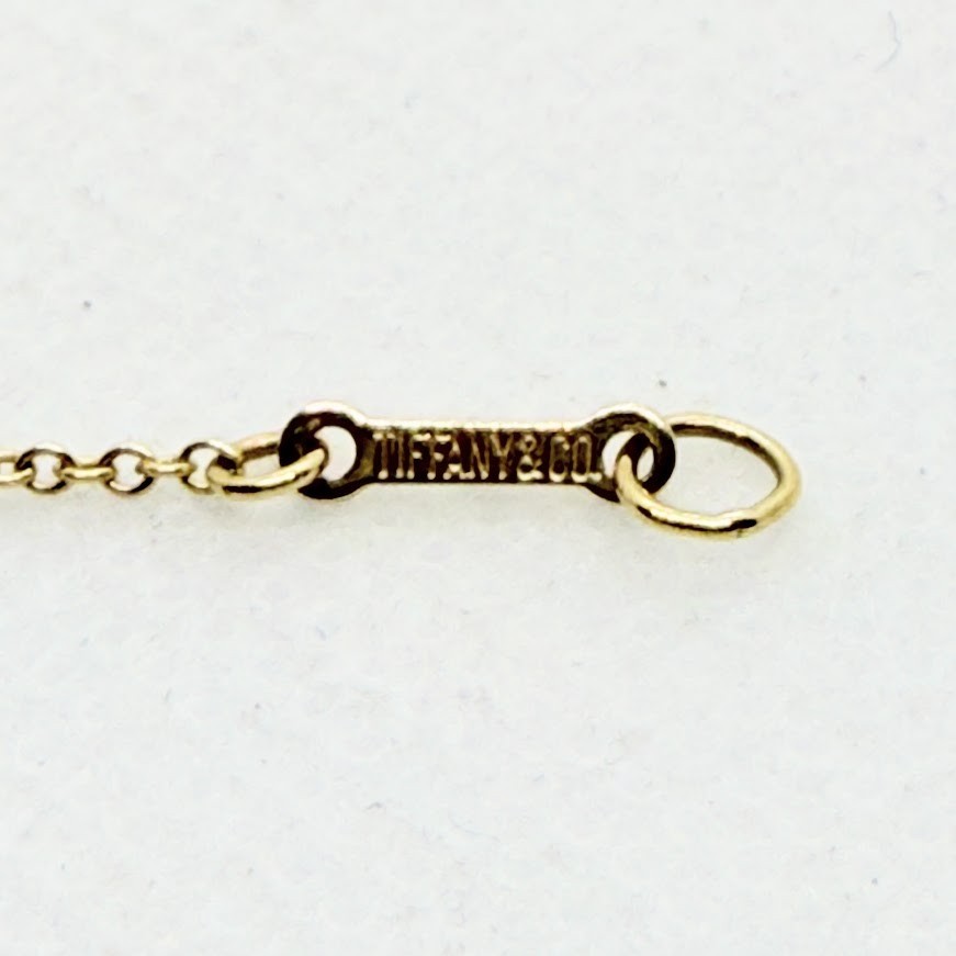 Tiffany & Co. Elsa Peretti solitaire Diamond by inch Pendant