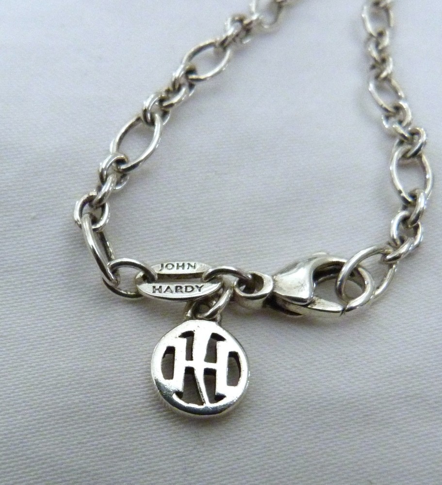 JOHN HARDY STERLING SILVER 4MM CLASSIC CHAIN COLLECTION CABLE LINK NECKLACE ~36″