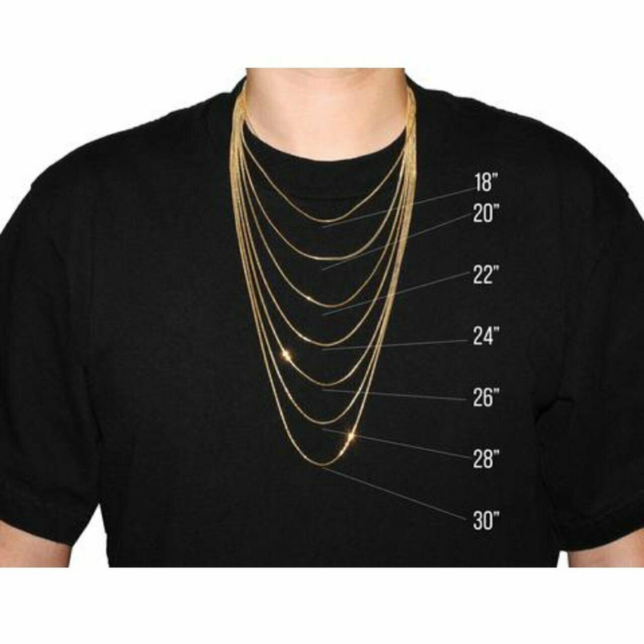 14K Solid Yellow Gold Chain Anchor Mariner Link Chain Necklace – All Sizes