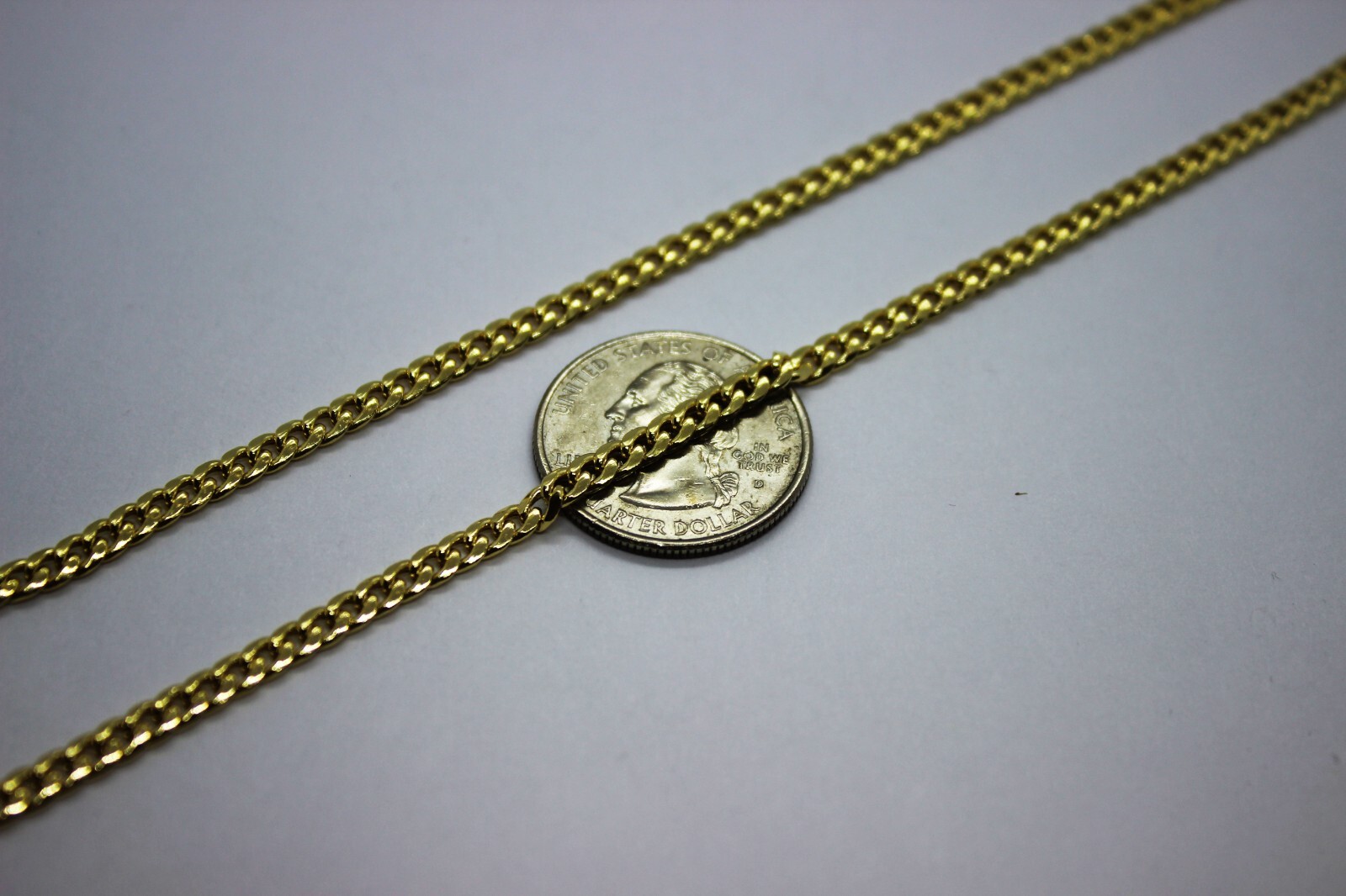 14K Yellow Gold 2.2mm – 6mm Miami Cuban Chain Necklace Bracelet 7″ – 30″ Hollow