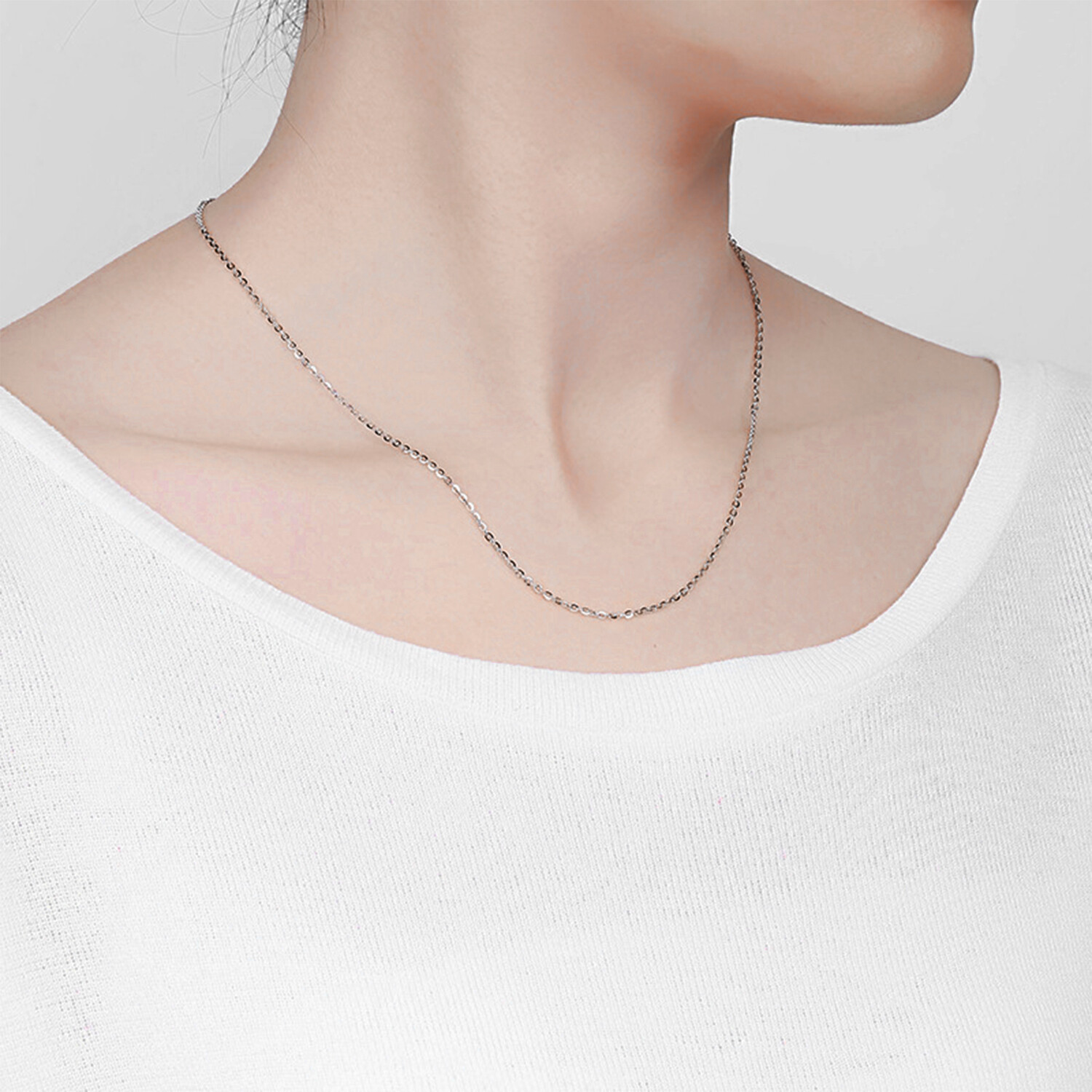 925 Sterling Silver Necklace Men Women Real Heavy Chain Valentine’s Day Gift USA