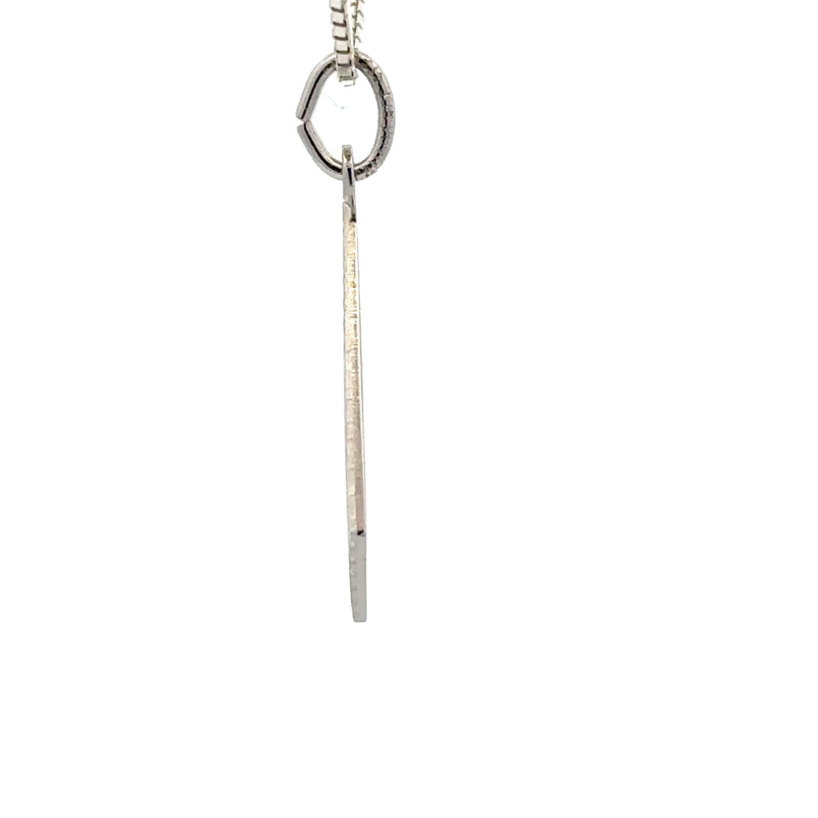 Sterling Silver United States Flag Pendant/Charm (1/2 x 3/4 Inch)