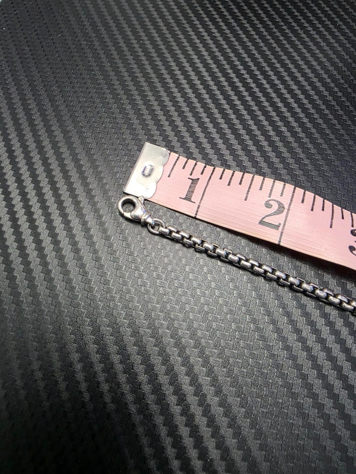 DAVID YURMAN 26 INCH 3.6MM ROUND BOX CHAIN NECKLACE .925 STERLING SILVER