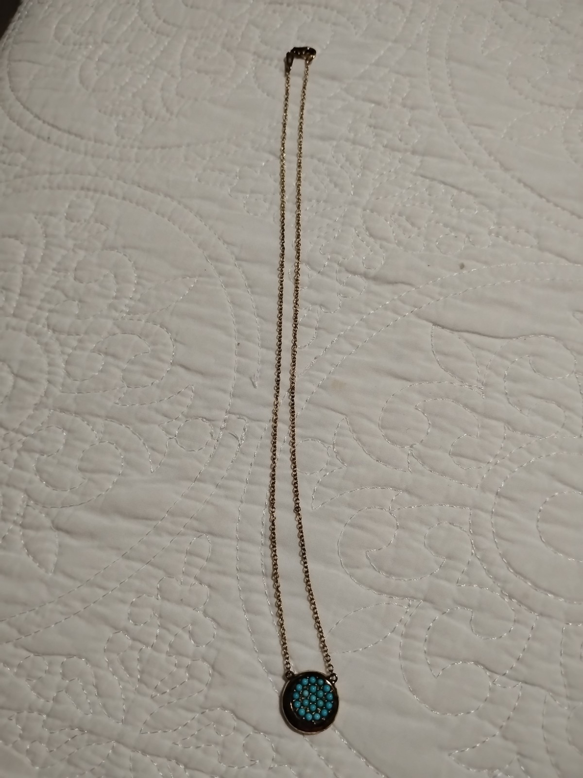 Jay King “Desert Rose Trading” Necklace With Natural Turquoise Cabochons