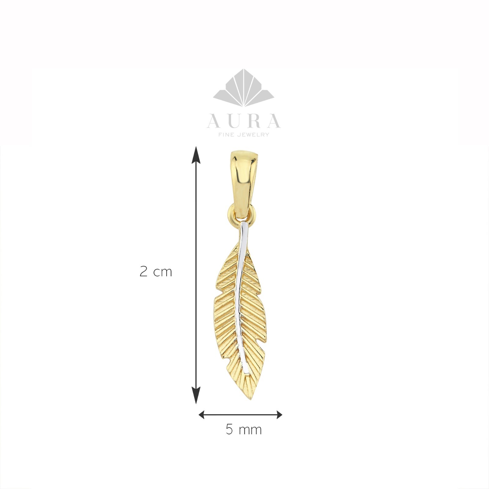 14K Gold Feather Necklace, Lucky Feather Necklace, Feather Charm Choker, Layered