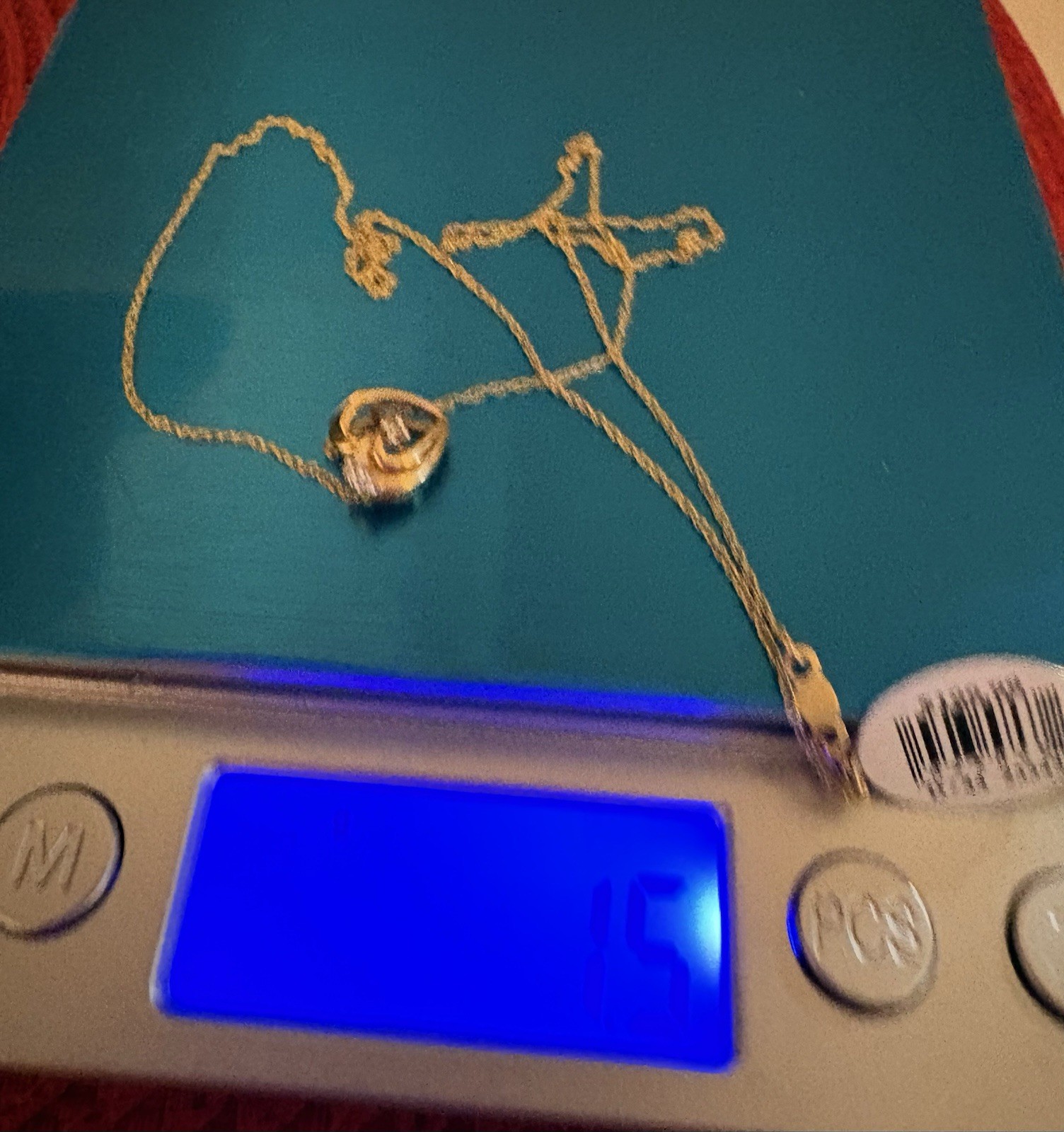 Heart Diamond Pendant 16 In 10 K NWT