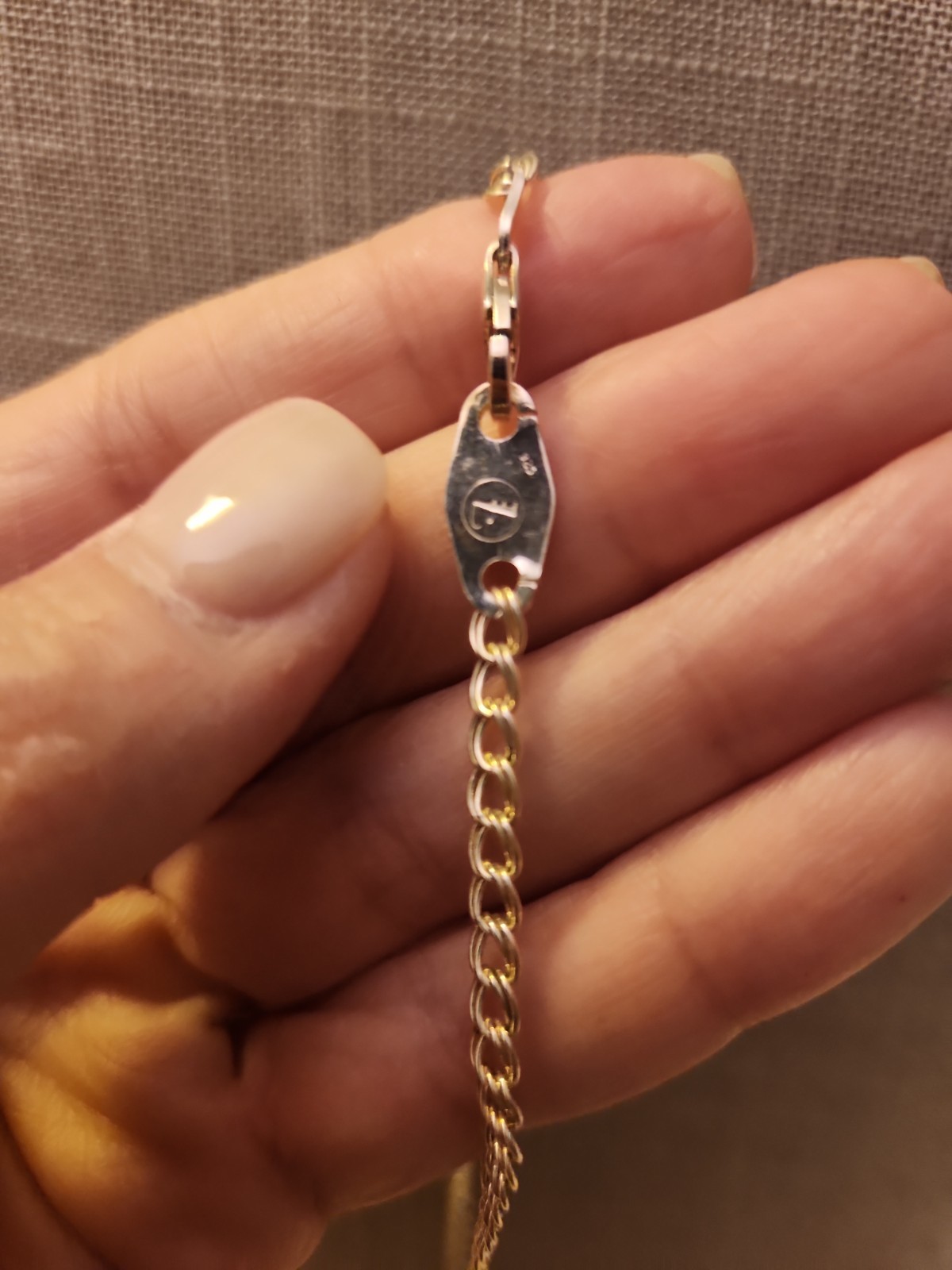 Howlite Sterling Silver Necklace