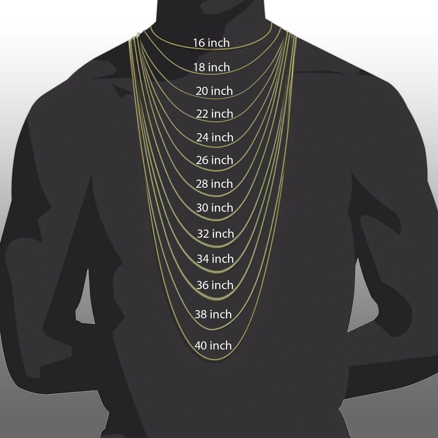 Sterling Silver or Gold Plated 14 16 18 20 22 24 26 28 30 36 40 ” inch Box Chain