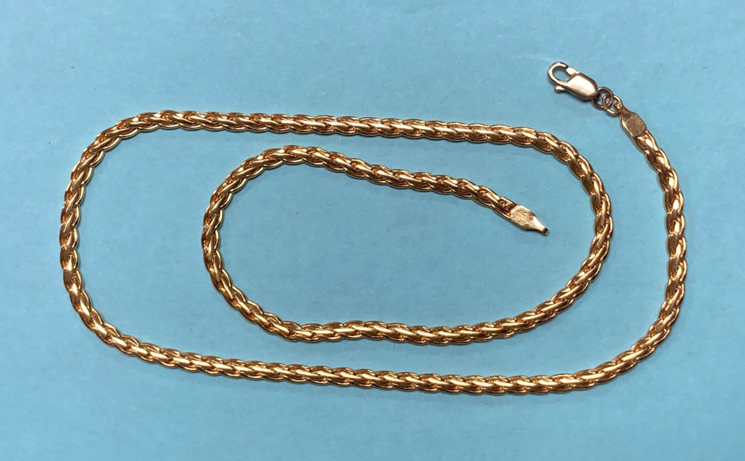 Fancy Unisex Chain Necklace ~ 4mm Wide ~ 14K Yellow Gold Filled ~ 20″