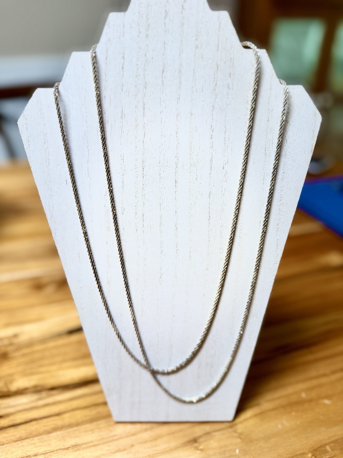 54” Milor Italian Sterling Silver Margarita Sparkle Chain Necklace 21.84gr