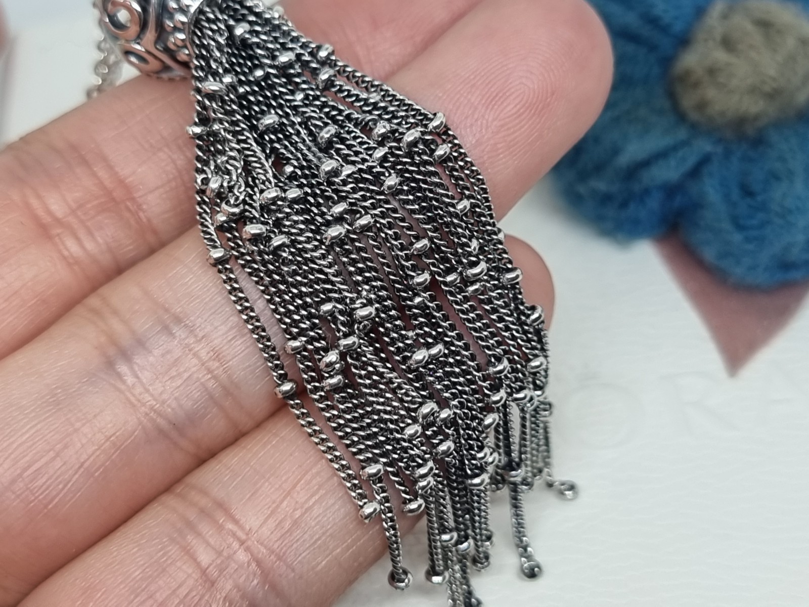 NEW Genuine Pandora Spring 2018 Enchanted Tassel Pendant Necklace 70cm 💕 BOXED