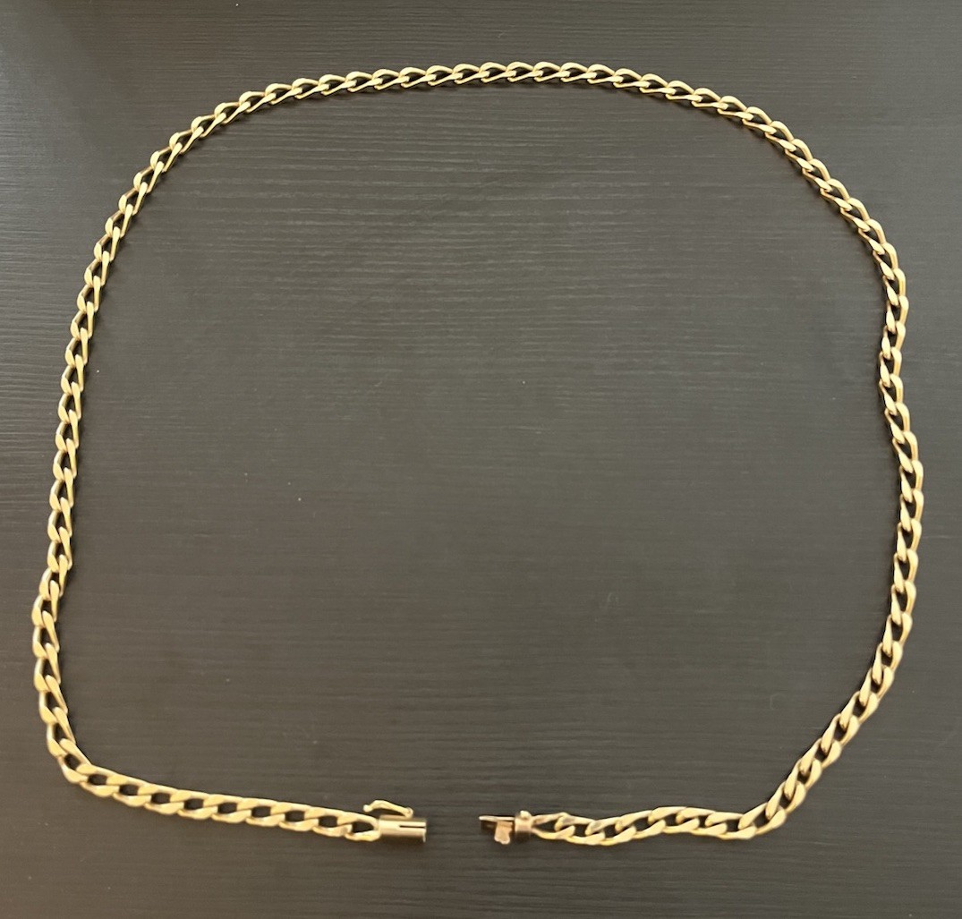 Vintage 14k Gold Necklace 42 grams Excellent Condition 24 inches