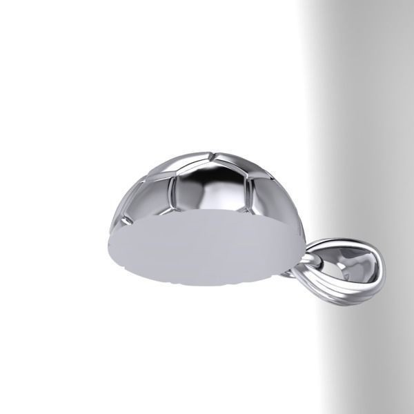 Soccer Ball Pendant 999 Fine Silver 30mm