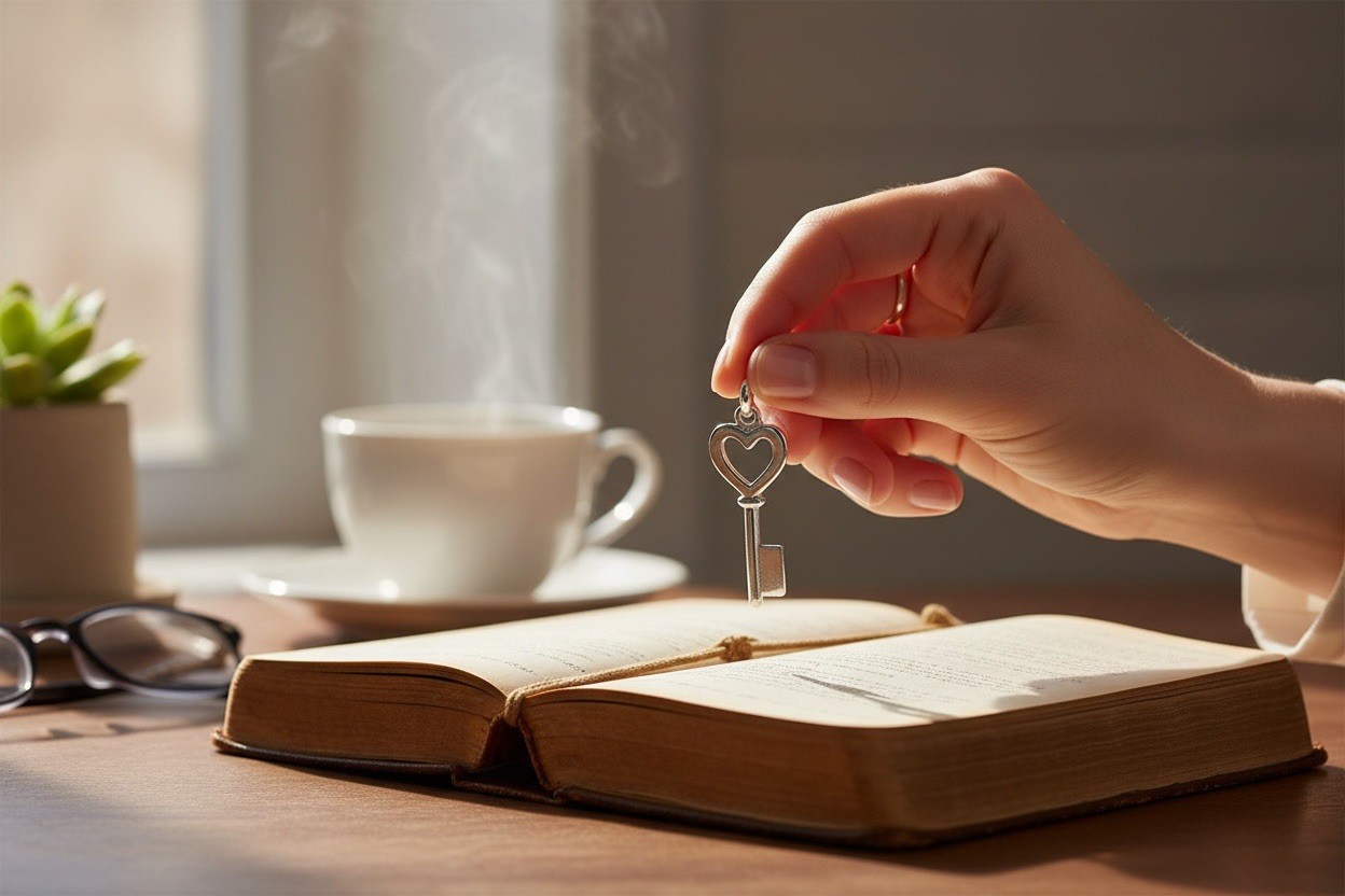 Silver 925 Key Pendant( Optional Could Be Rose Or Yellow Plated)