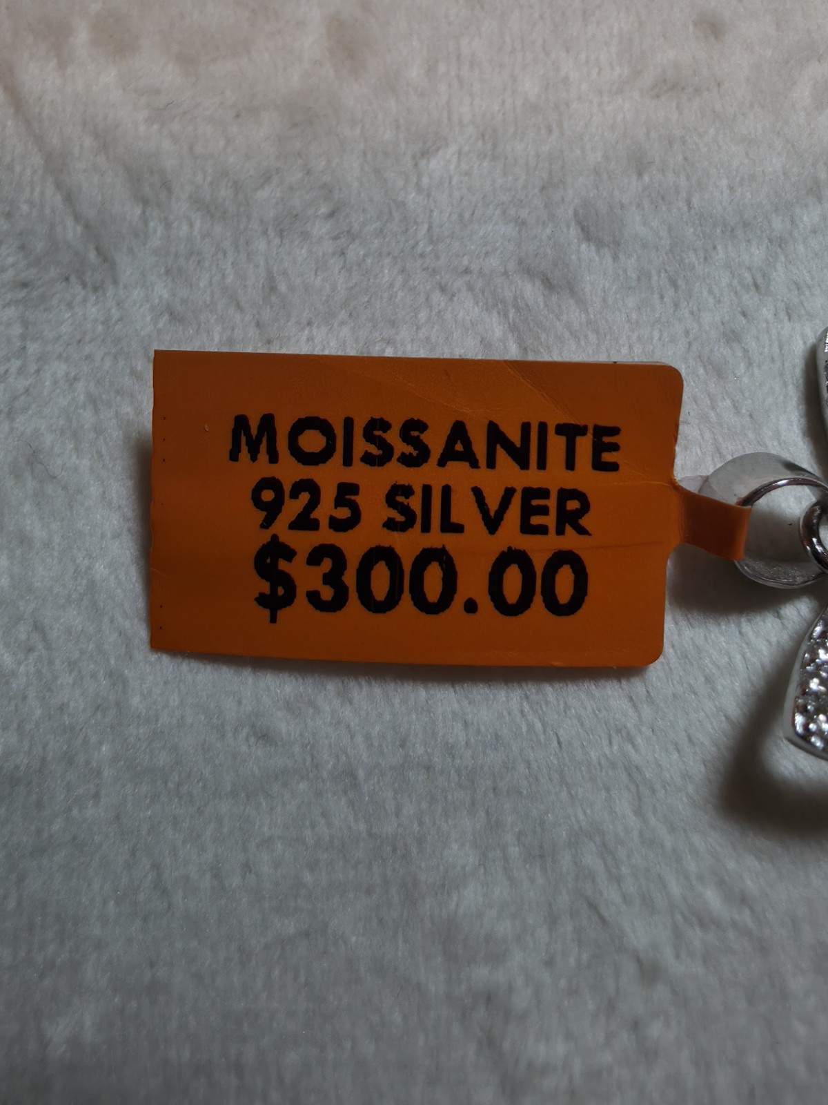 Moissanite Butterfly Pendant 1.50 CTW 925 Sterling Silver