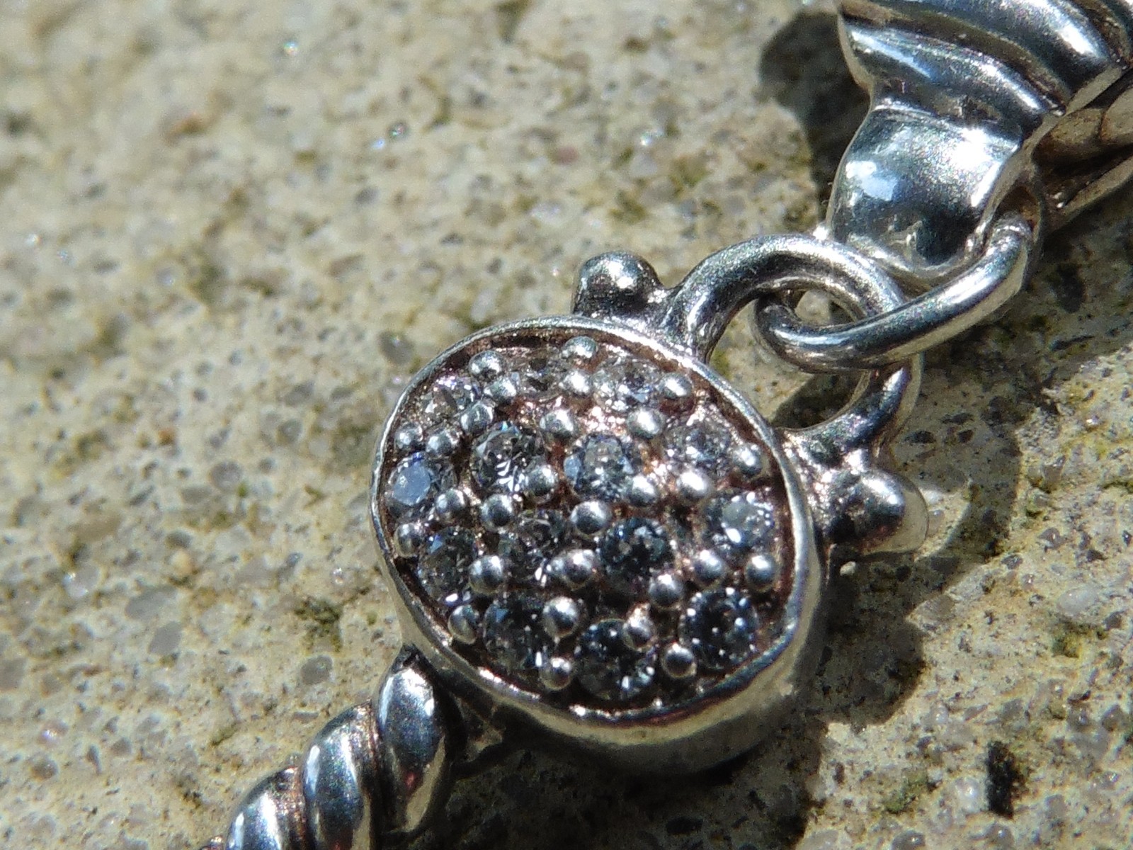 Judith Ripka Key Charm/Pendant S.S. 925