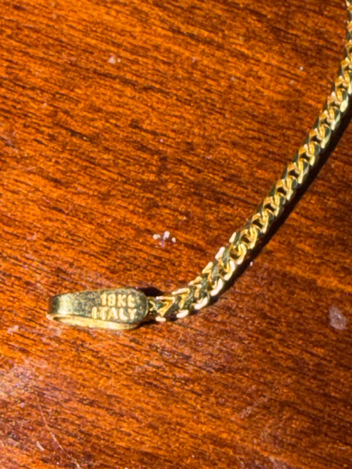 18K 1.3MM 20″ DIAMOND CUT FRANCO CHAIN 6.1 GRAMS HRC
