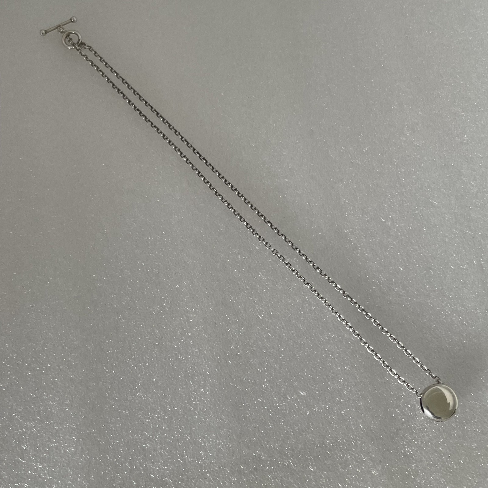 Rare Georg Jensen Sterling Silver Pendant #200 Denmark Vintage Minimalist