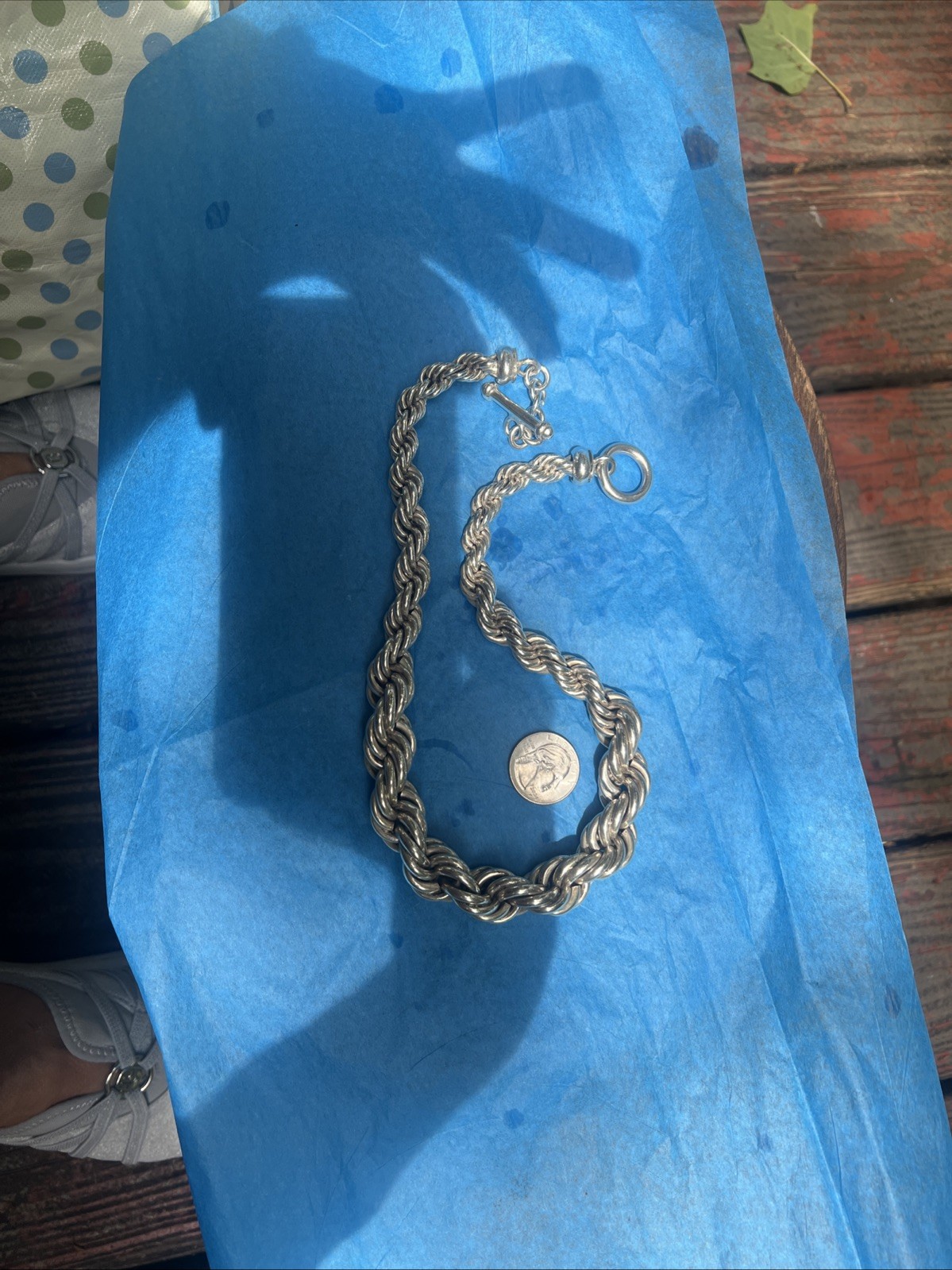 Sterling Graduated Rope Huge and Massive 200 Grams Heavy Weight