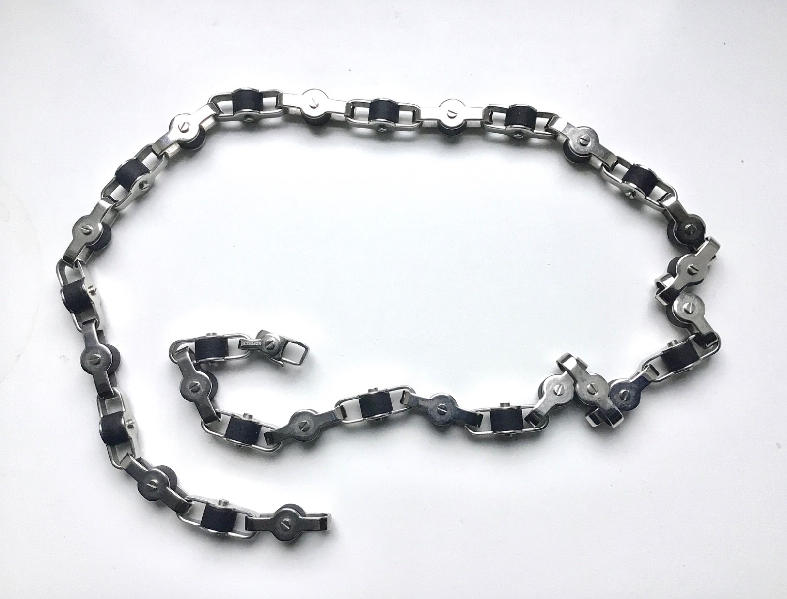 EDFORCE 22” 💠 LUXURIOUS Stainless Steel 56.2 grams CHUNKY BIKER CHAIN NECKLACE
