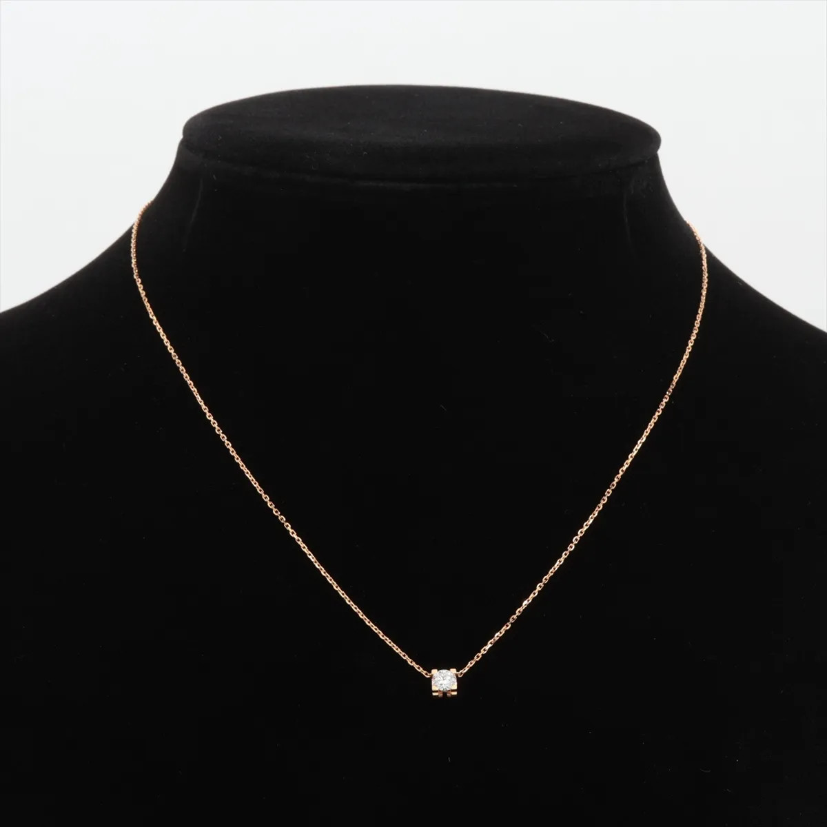 Cartier C de Cartier diamond Necklace 750(PG) 2.6g 0.30 G VVS1 3EX NONE N7063200