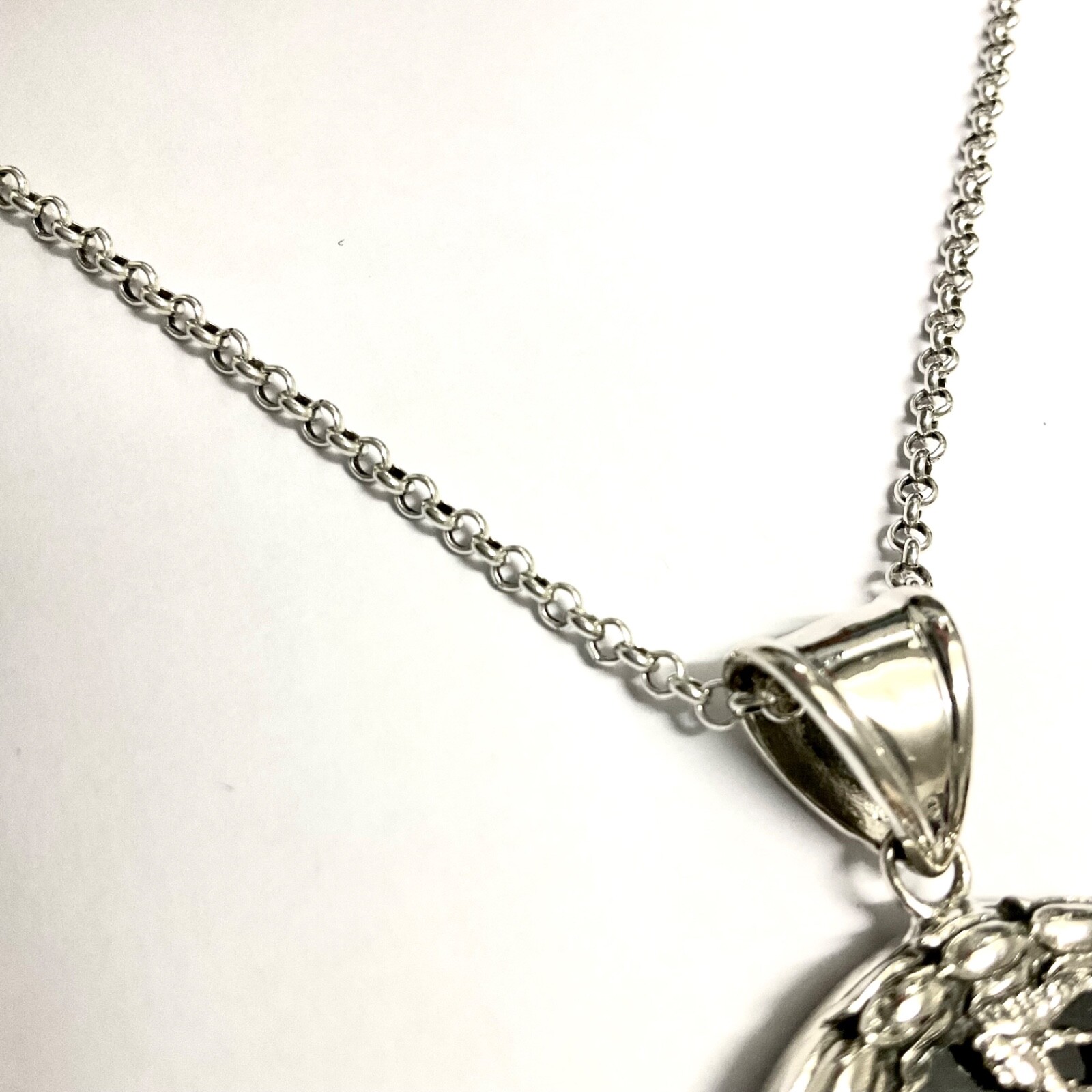 Artemis Greek Goddess of Hunt Forest Animals Moon Birth Sterling Silver Necklace