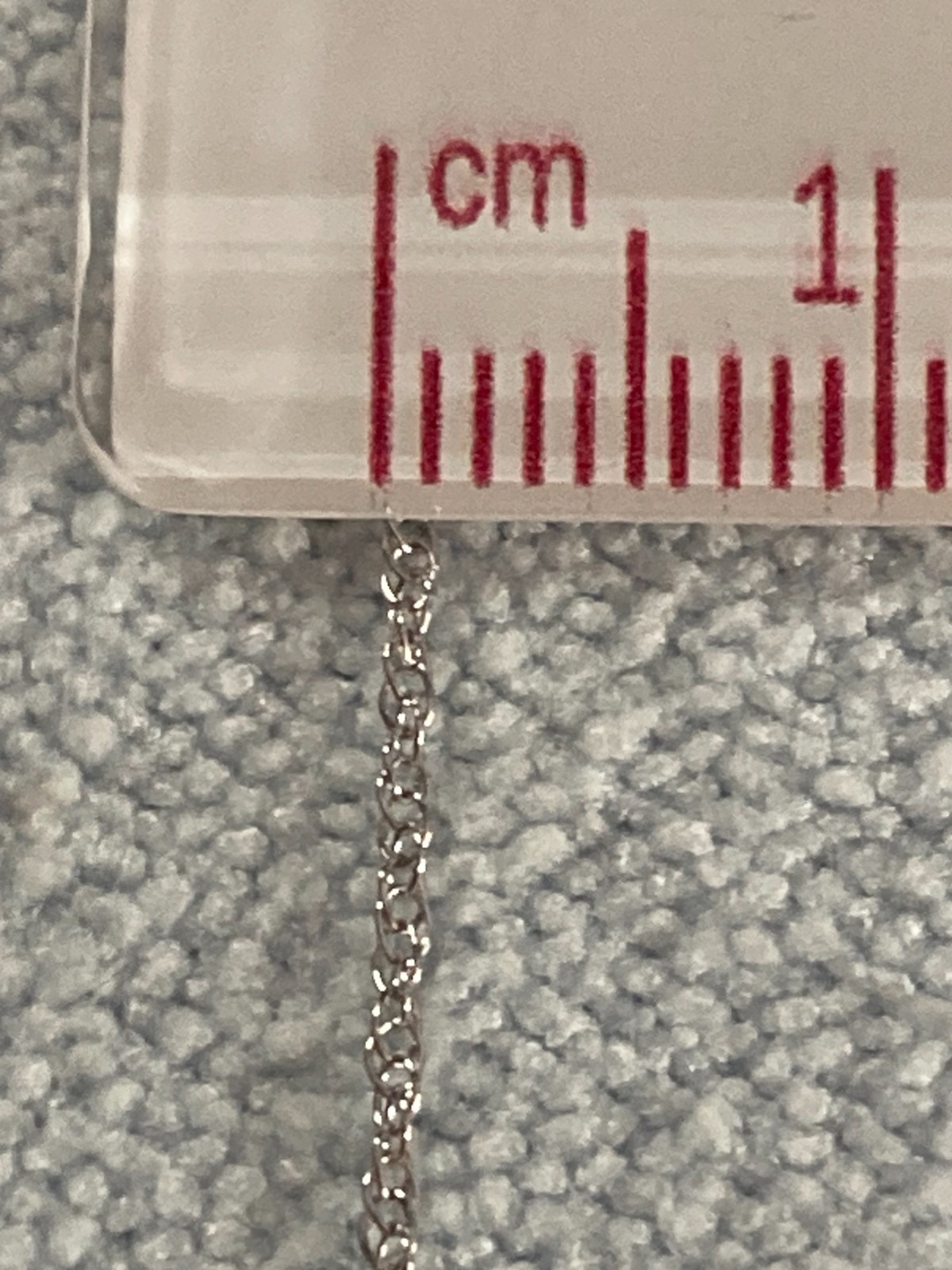 .925 Sterling Silver STS 1mm ROPE CHAIN 30″ Necklace spring ring
