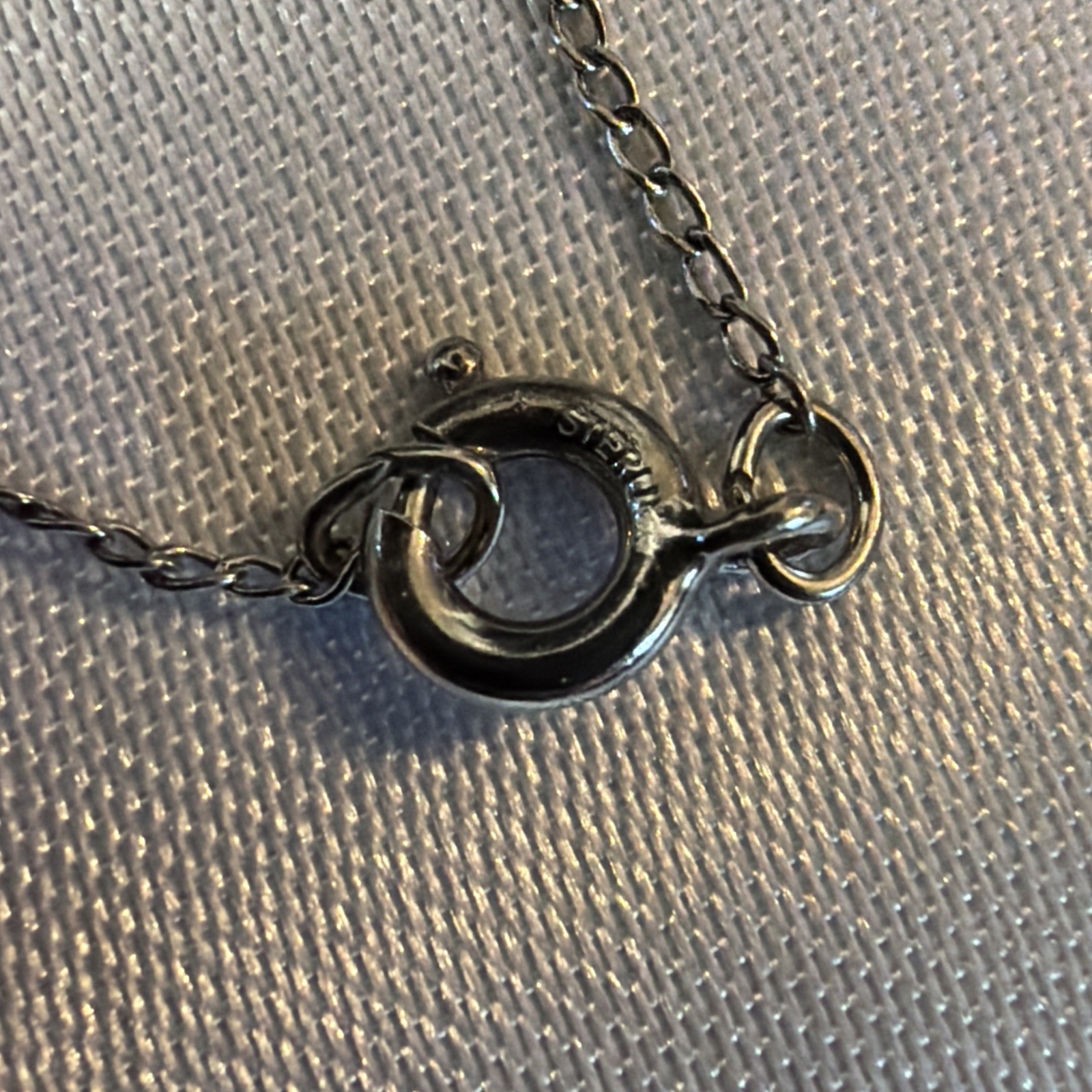 Crescent Moon & Star Marcasite Sterling Silver 925 Celestial Necklace Pendant