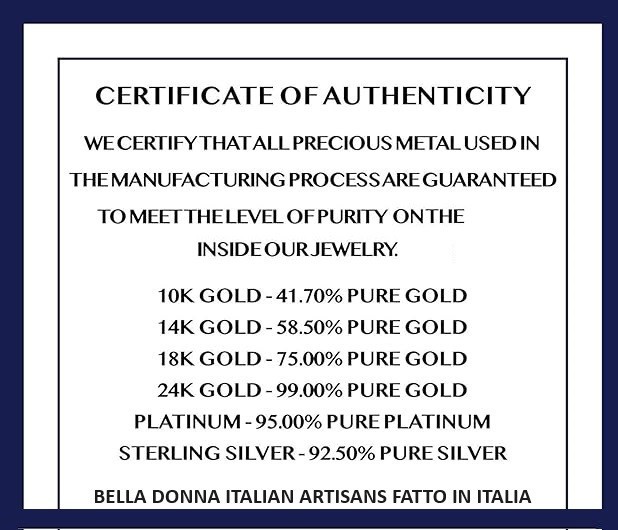 Italian Lusso 18k 925 Silver 2.5mm Two-Tone Contorta Herringbone Necklace 20.0