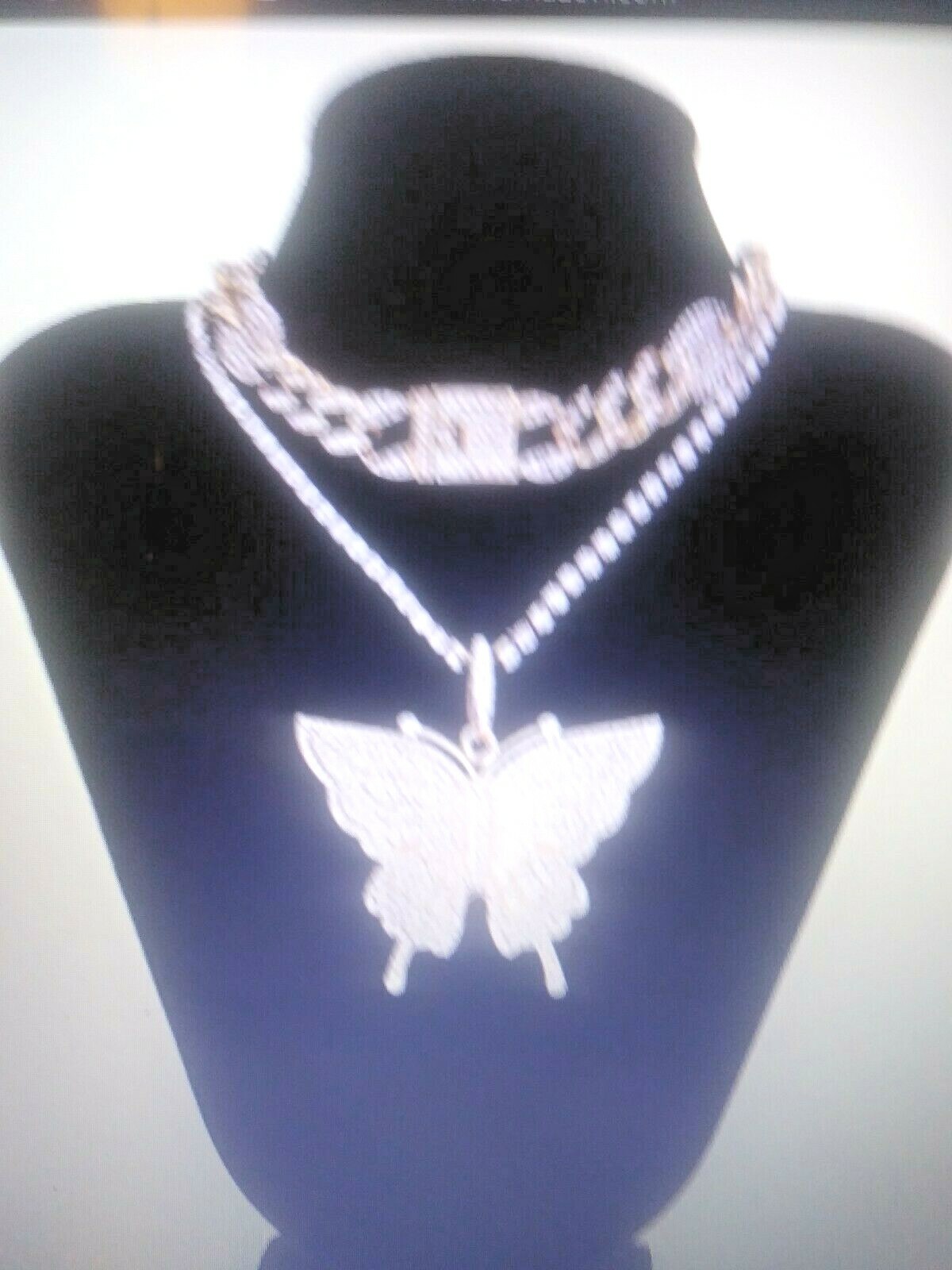 BIG 14K YELLOW GOLD CLAD CHAIN NECKLACE 30IN 100 GR 7MM + bonus BOAT PEND, ITALY