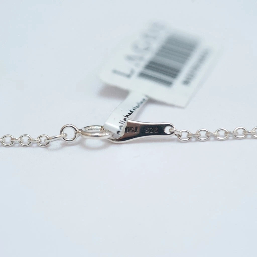 LAGOS Covet Necklace in Sterling Silver, 18K Gold, Black Onyx 18″ New Authentic