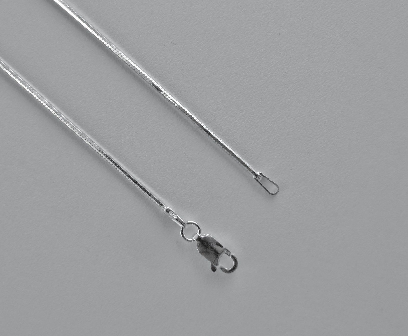 D/C Snake Chain 1.1mm Italian Sterling Silver 14,16,18,20,22,24,30 inch. 925 NEW