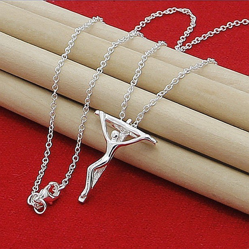 Silver plated Jesus necklace Korean version hot selling popular necklace