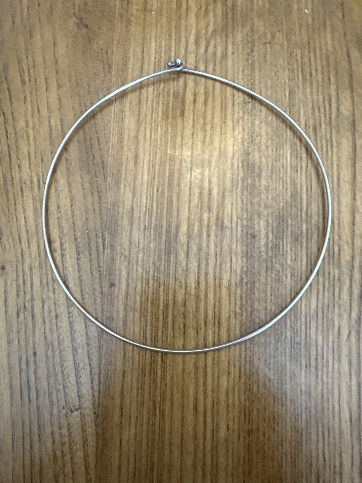 James Avery Collet Neck Collar Wire Sterling Silver Necklace