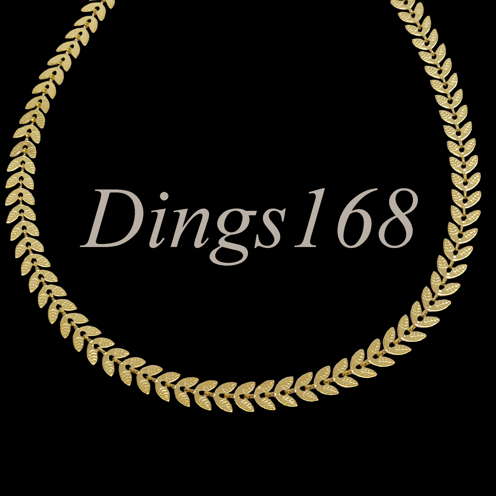 Men & Women’s 18K Gold Filled Designer Inspired Fish Bone Chain Necklace 16″-24″