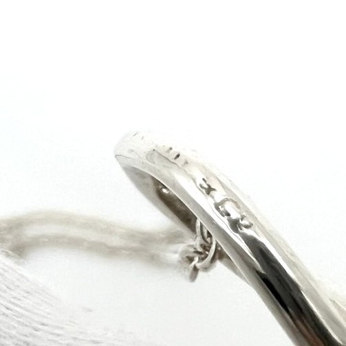 Tiffany & Co. Infinity Cross Pendant Long Necklace 925 Sterling Silver Japan